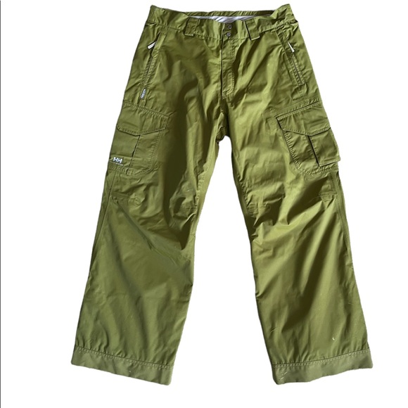 Helly Hanson green snow pants size L - Picture 2 of 10